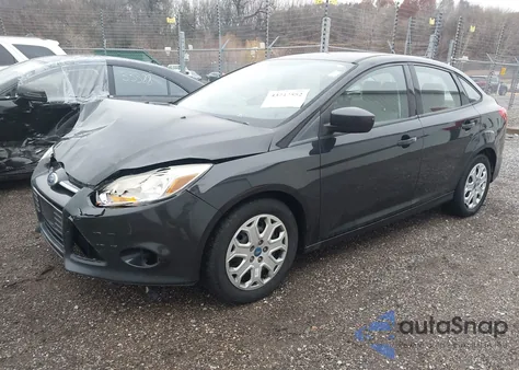 2012 Ford Focus Se из США, поврежденный, VIN 1FAHP3F23CL307955